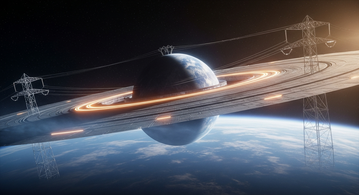 日本大林組推月球「太陽環」構想 萬公里面板為地球供電