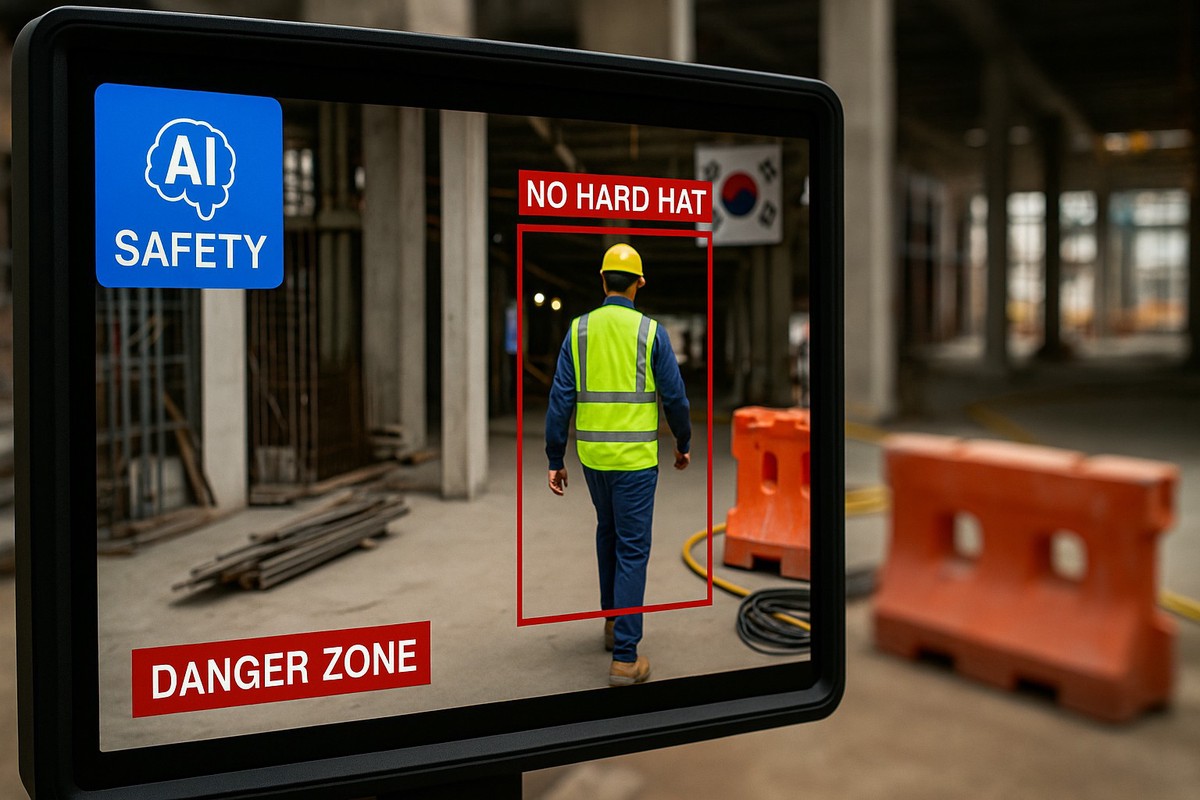 韓國產業災害三年來首度回升！企業加速導入AI防災系統