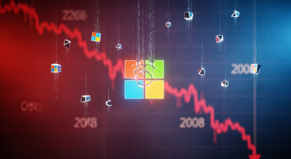 微軟AI巨額投資衝擊股價 面臨2008金融海嘯以來最慘季度