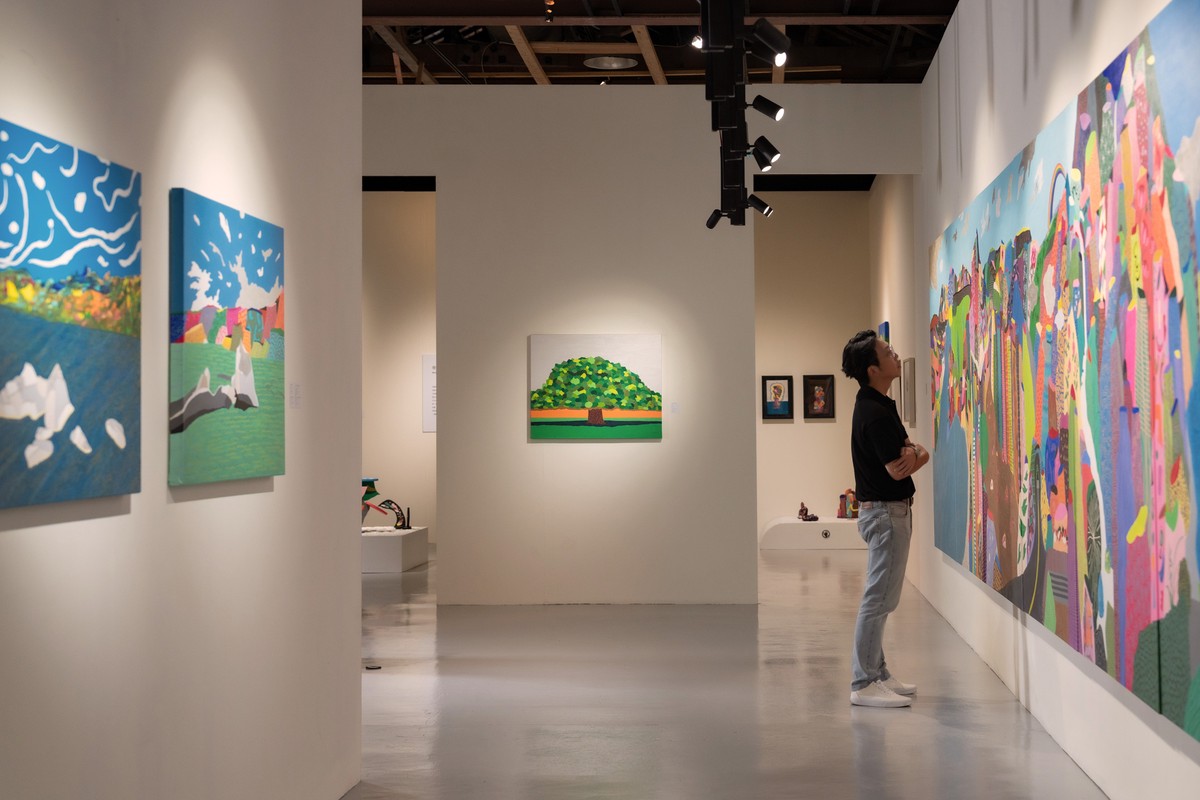 從畫中走進風景 從童心走進色彩 盧俊翰個展《走進歡樂的風景裡探險》蕭壠文化園區登場！