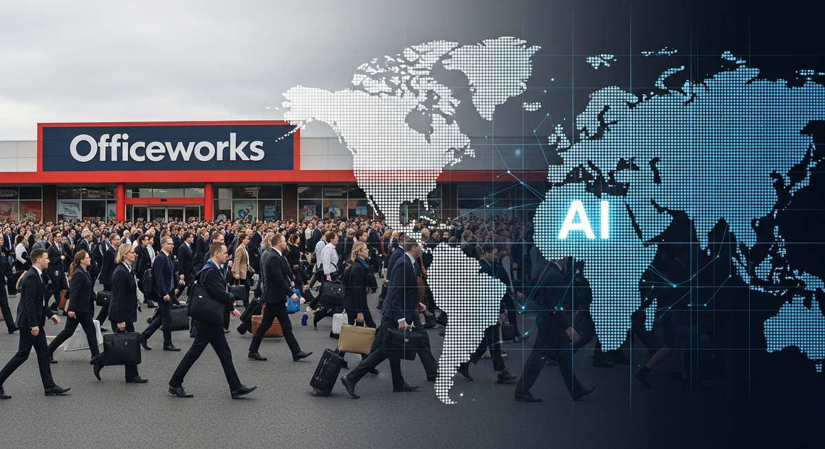 澳洲 Officeworks 外包數百白領職位 凸顯成本壓力與人才短缺