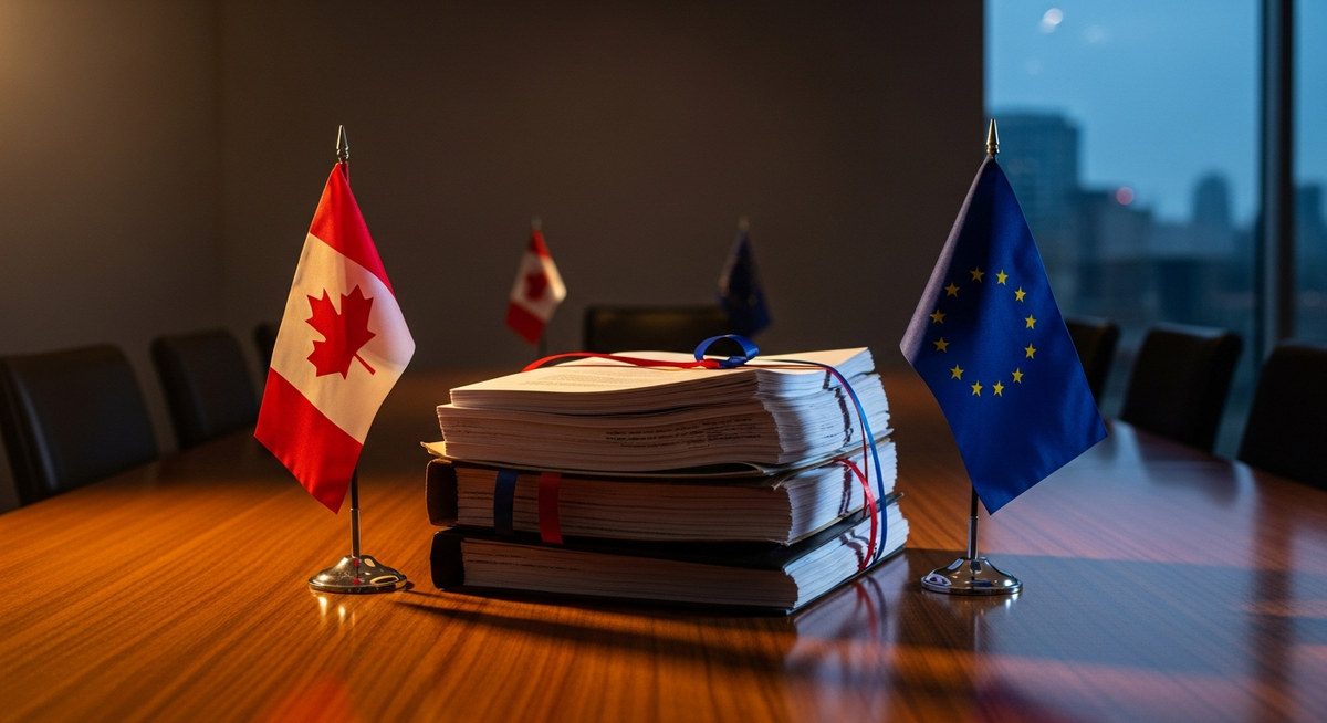 加拿大與歐盟強化自由貿易協定 聚焦數位貿易與投資保障