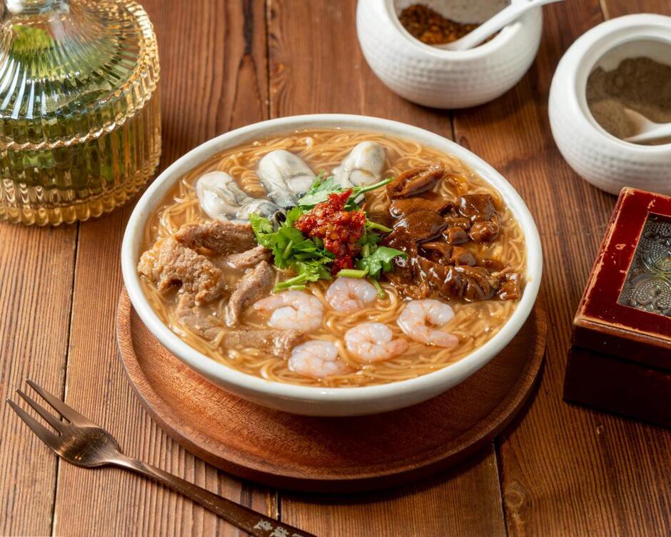 龜山人氣麵線＋脆皮肉圓組合 成為上班族的宵夜新儀式！