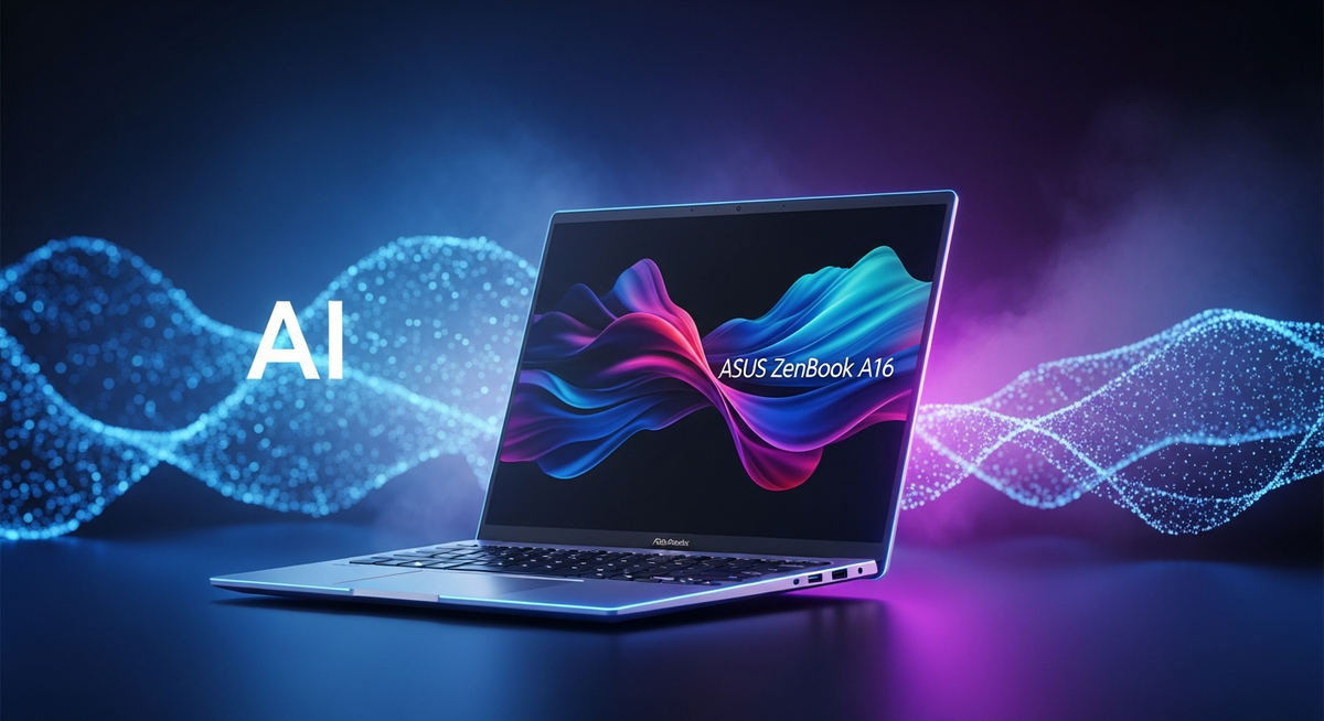華碩 Zenbook A16 輕巧登場 搭載高通 AI 處理器強化 Copilot+ 功能