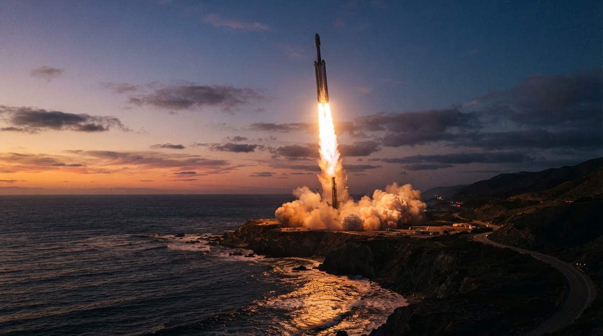 SpaceX 今日加州發射獵鷹 9 號 南加州沿海居民防音爆