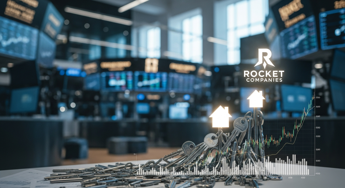 Rocket Companies股價攀升逾5% 美國預售屋銷量跳增驅動
