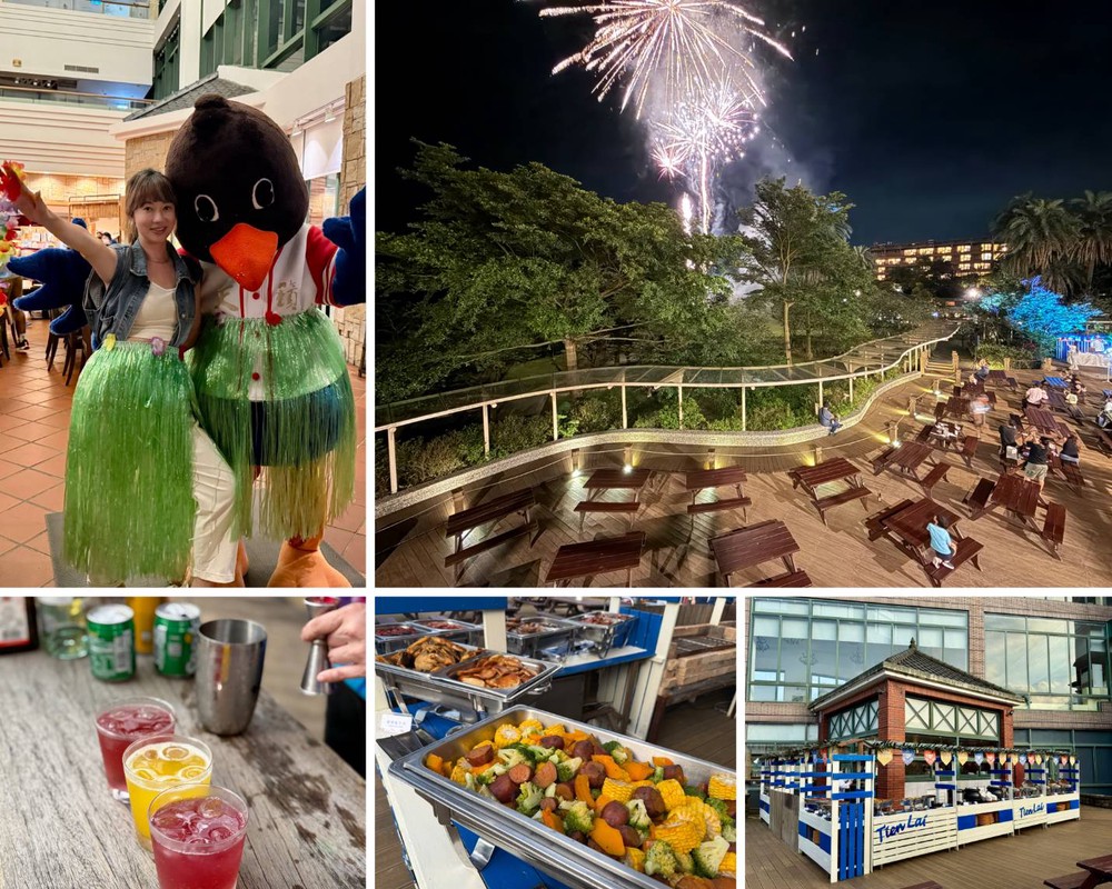 ▲夏季限定BBQ星空晚宴亮點。( 圖 業者提供 )