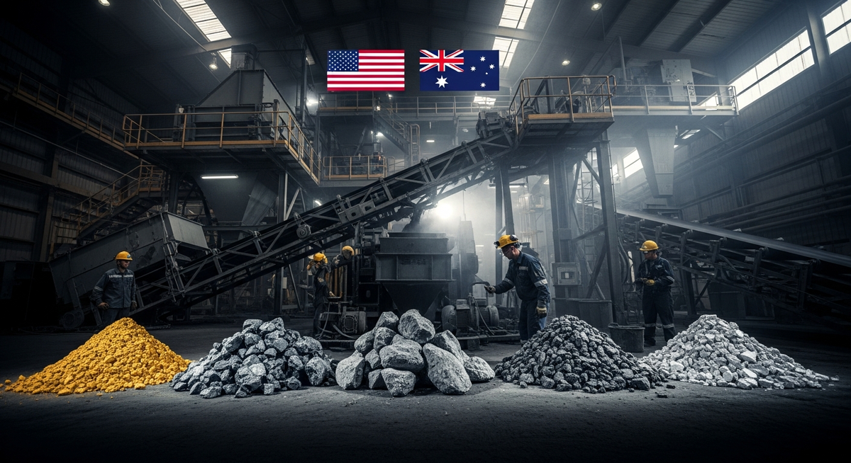 美澳注資逾11億美元強化關鍵礦物供應鏈 擺脫中國依賴