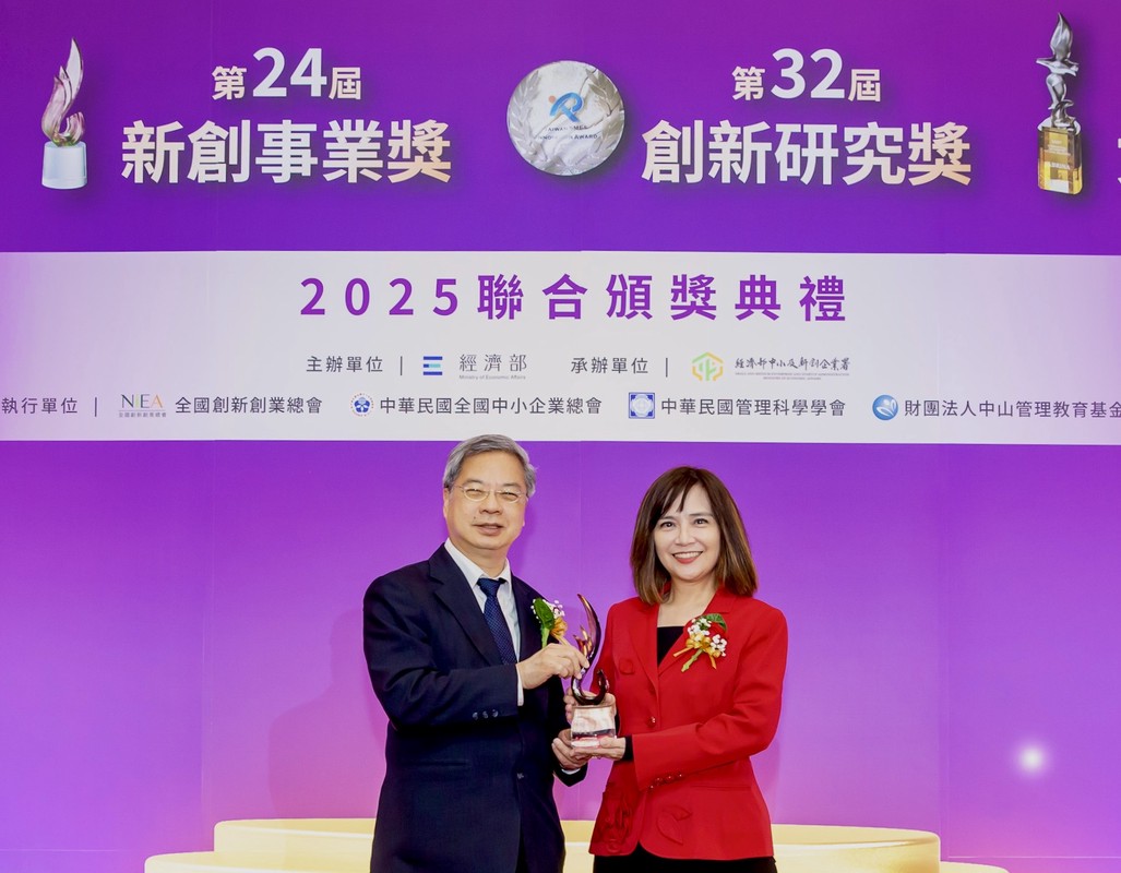 得獎常勝軍「嘉正生技」  專注創新ARC  再獲「新創事業獎」肯定