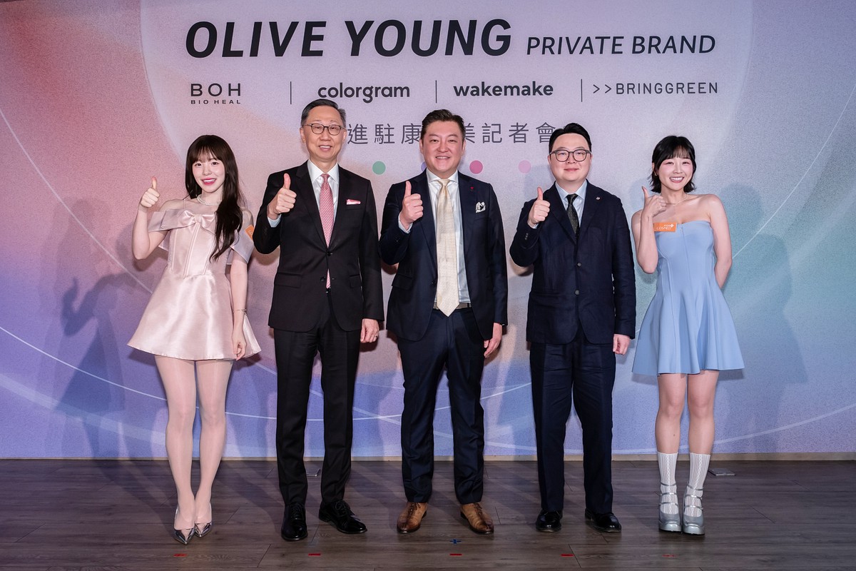 台韓美妝同步時代到來 OLIVE YOUNG四大自有品牌進駐台灣康是美