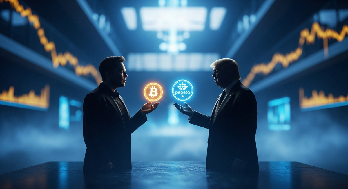 馬斯克、川普論加密貨幣引關注 Pepeto幣安上市前熱銷