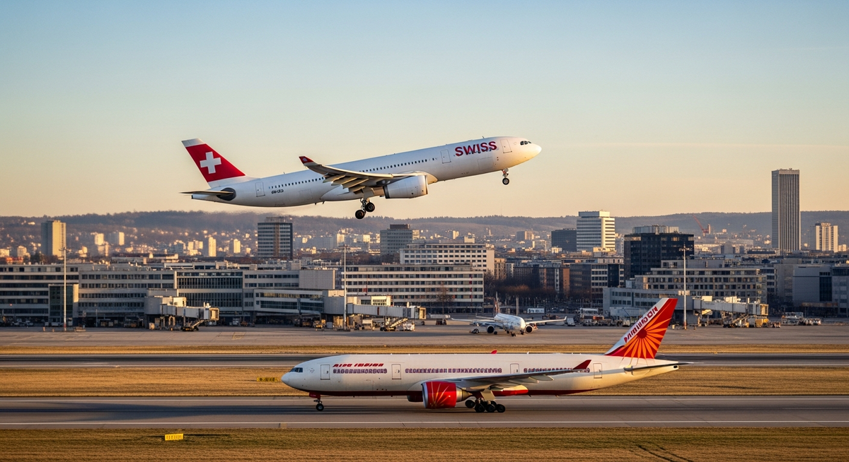 歐印航線需求激增 瑞士航空增班蘇黎世-新德里 印度航空同步擴大運力