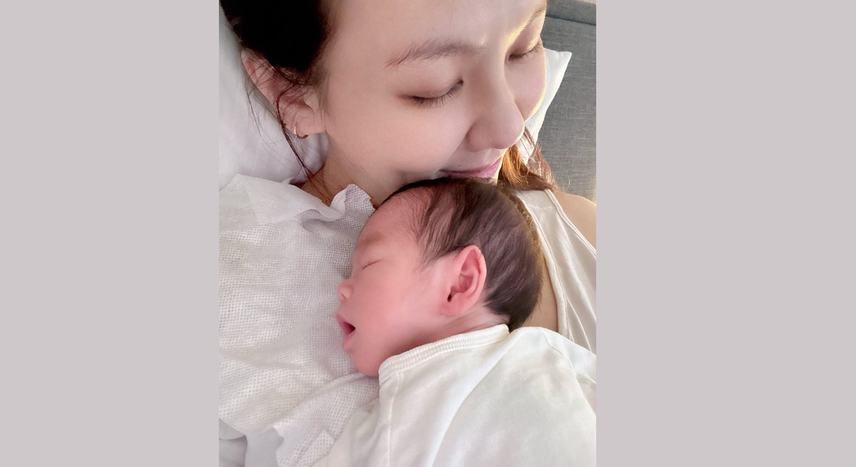 ▲劉雨柔感謝環球敦品悉心呵護,是她育兒的好幫手。〔圖/ 環球敦品產後護理之家提供〕