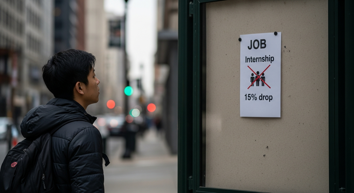 美國勞動市場趨緩青年承壓 實習職缺驟降逾15%失業率創四年新高