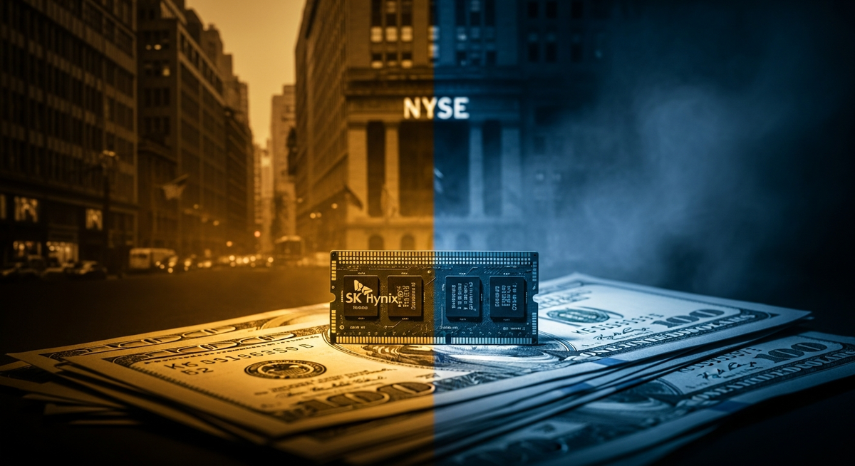 SK海力士擬美募資百億 美光DRAM獨家上市地位受威脅