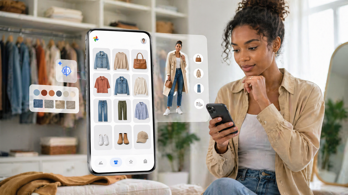 穿搭不用翻箱倒櫃！Google Photos AI 進化成「數位衣櫥」一鍵虛擬試穿