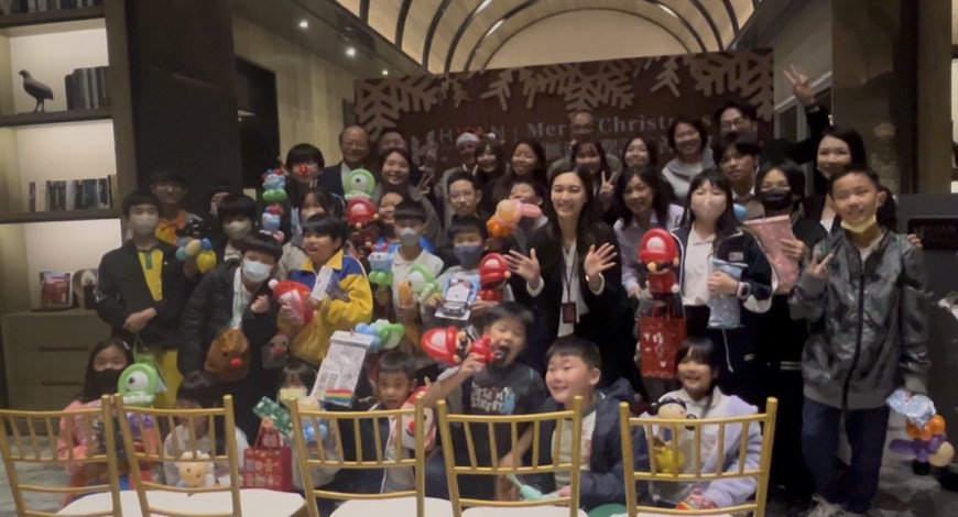 連8年不間斷 台中順天環匯酒店耶誕傳愛攜手社會送暖
