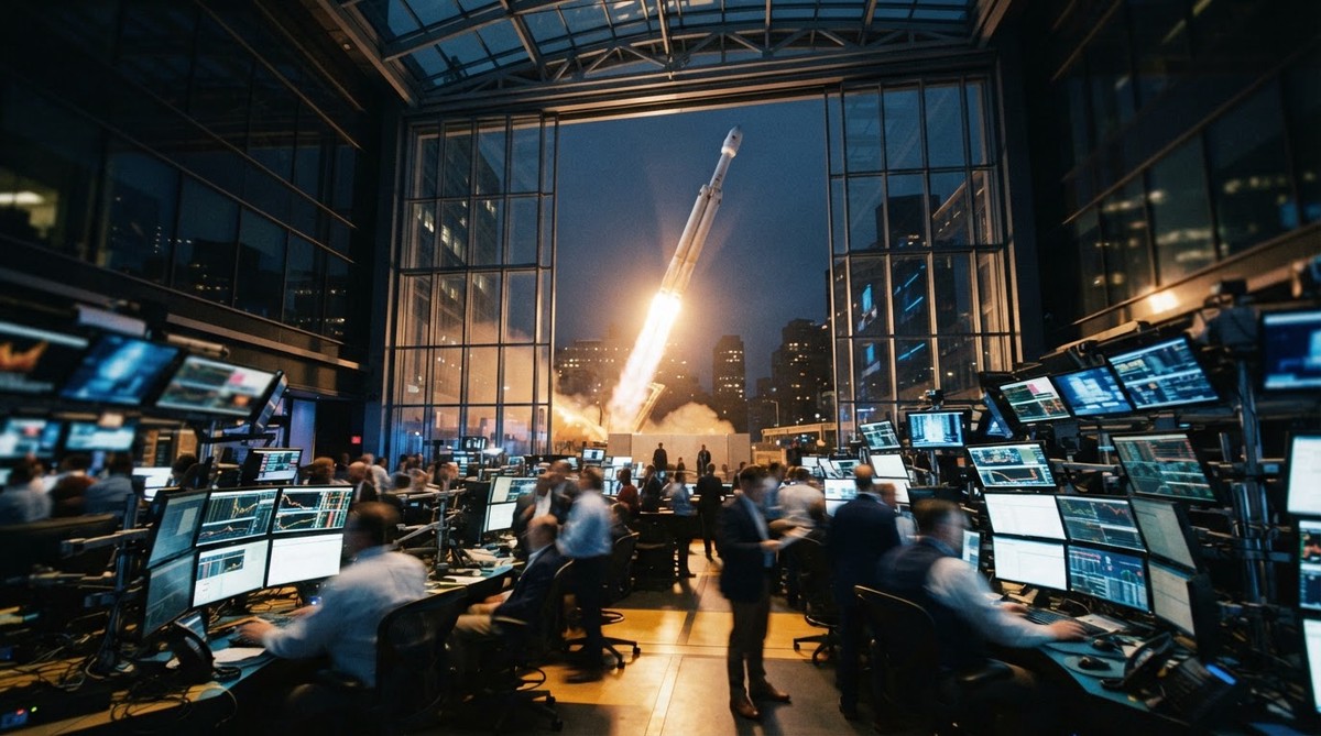 SpaceX 掛牌上市後股價震盪 納斯達克100指數納入短期效益有限