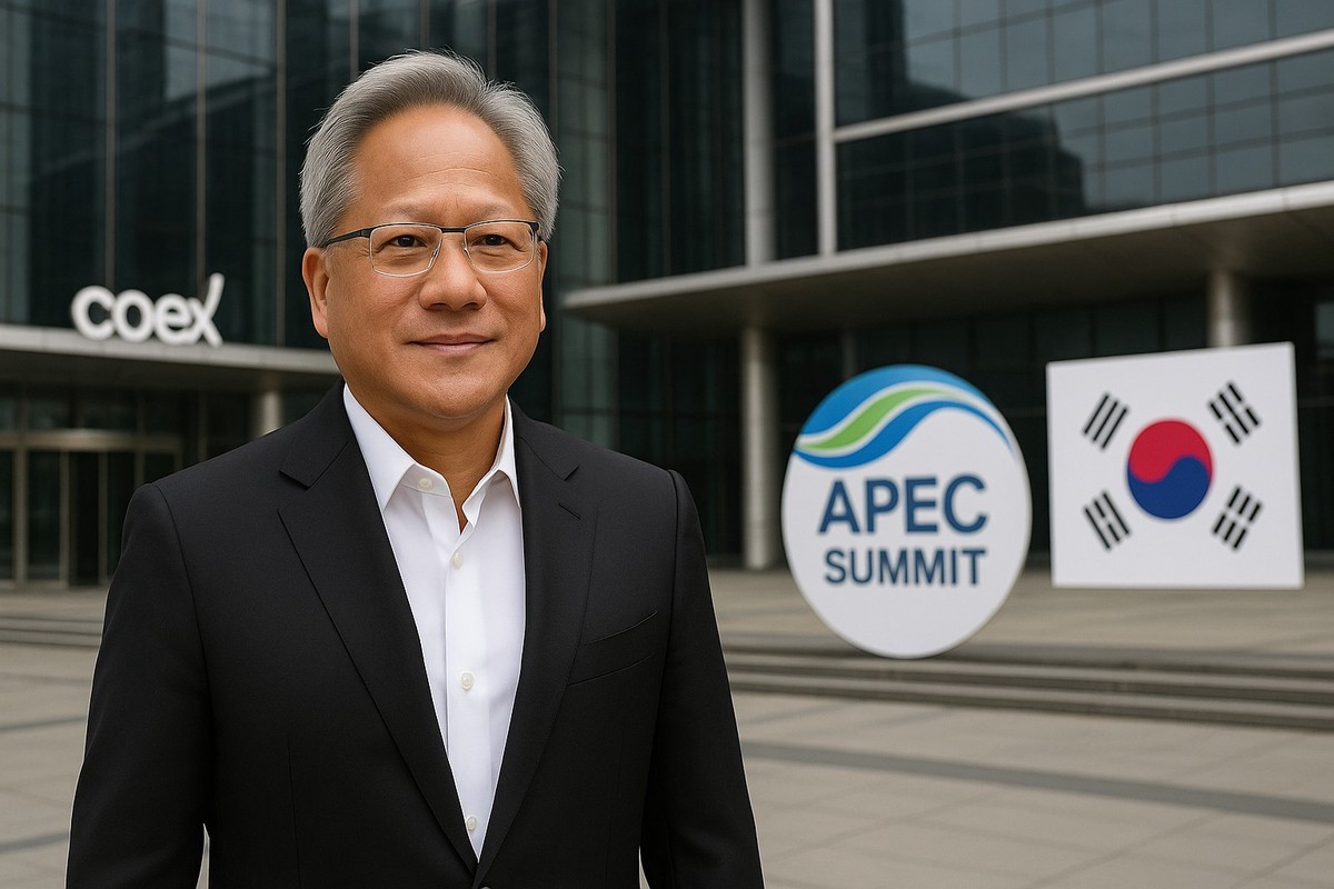 黃仁勳出席南韓APEC峰會 預期將會晤三星、SK海力士高層
