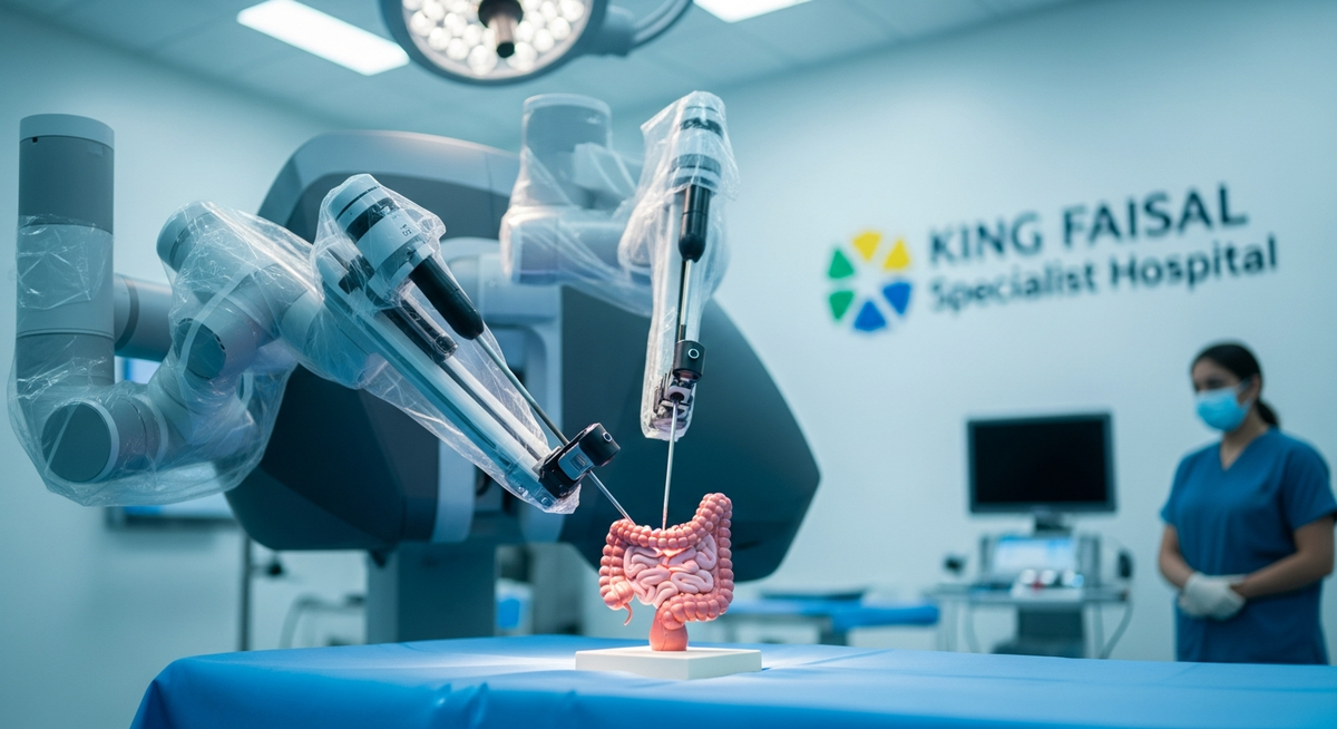 沙烏地費瑟國王醫院以機器人手術成功治療小兒罕見腸道疾病