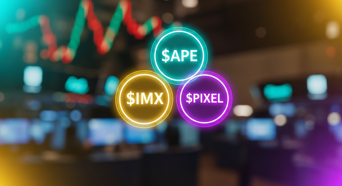 加密遊戲社群活躍 $APE、$IMX、$PIXEL 奪互動前三
