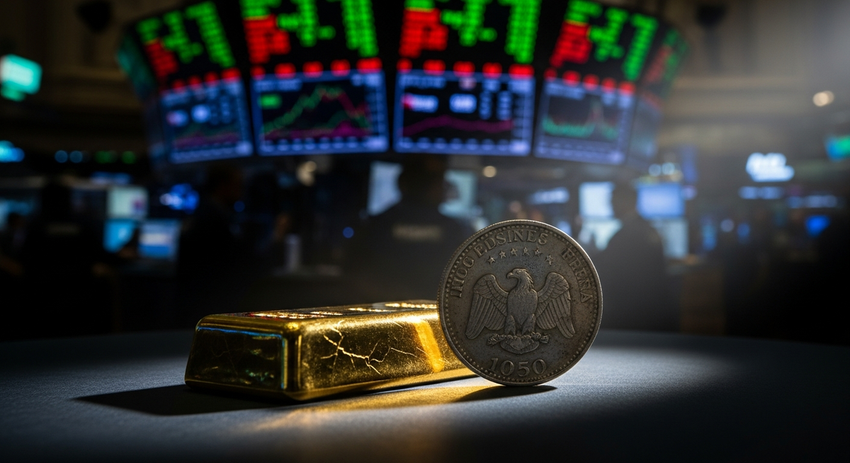 聯準會維持利率不變 黃金、白銀價格應聲下滑逾2%