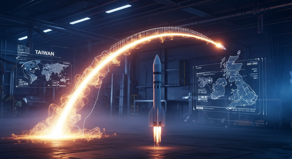 台灣攜手英國進軍太空產業 擴展全球供應鏈佈局