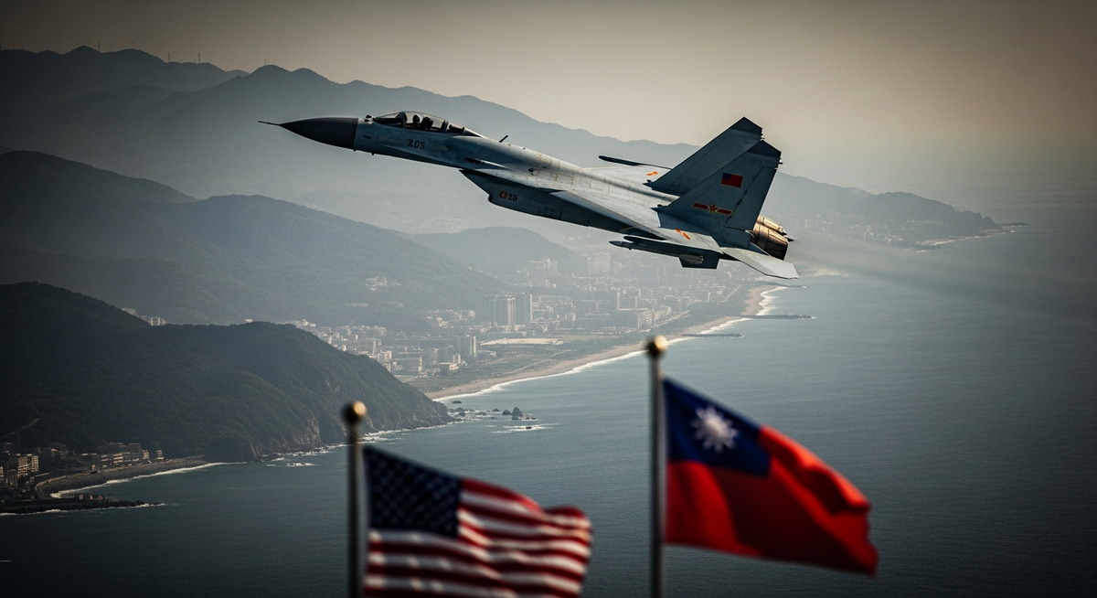 中國軍機頻繁逼近 台海緊張情勢升溫