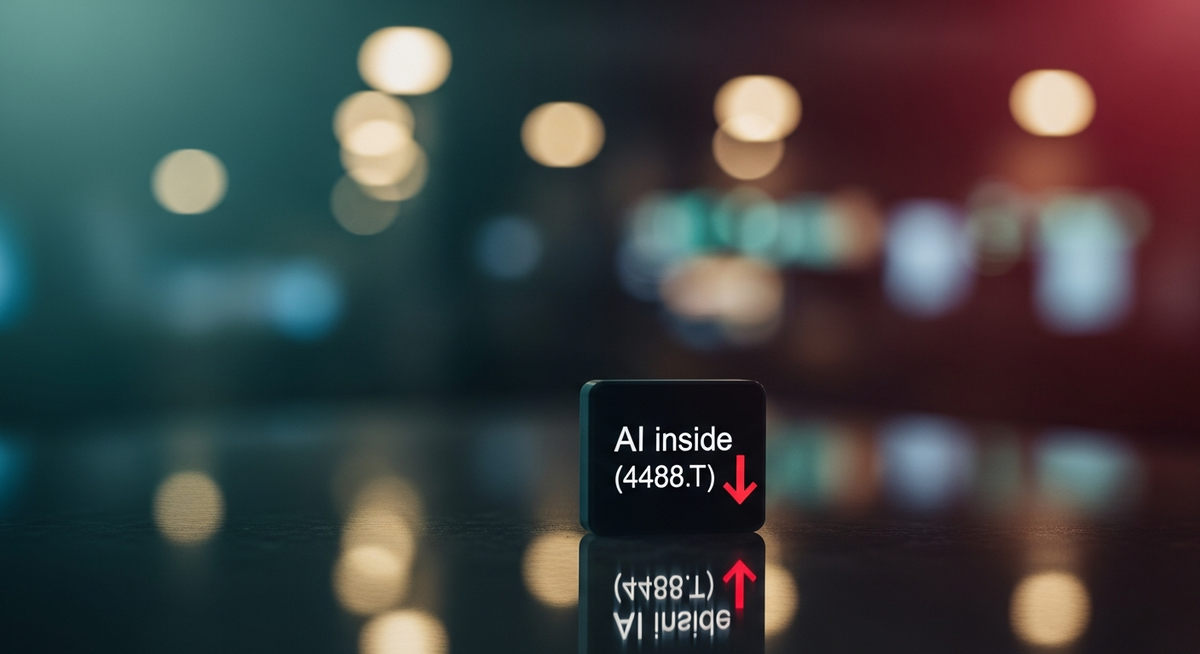 AI inside (4488.T) 股價警訊：AI模型預測短期將下挫逾9%