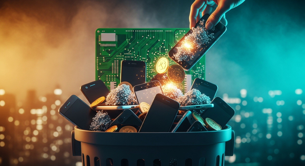 舊電子產品藏「寶」 回收換現金兼顧地球永續