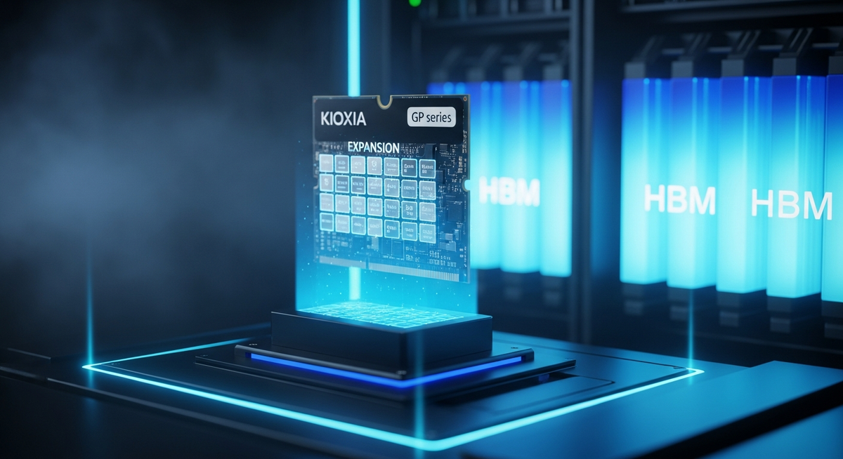 鎧俠發表新型SSD 優化AI GPU工作負載擴展記憶體容量