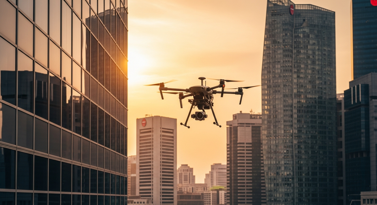 Panasonic AI無人機技術 助新加坡建築外觀檢測效率提升