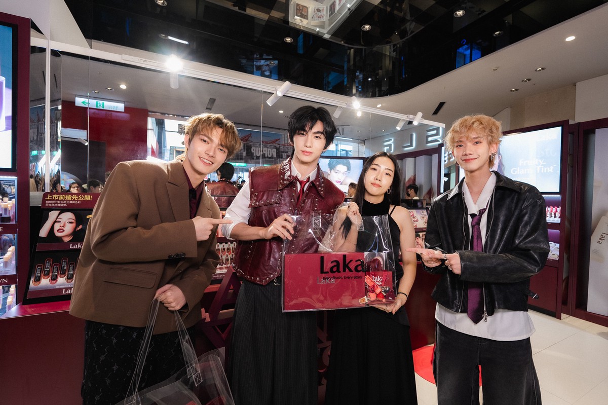 韓國無性別彩妝品牌 Laka 首次登台!禾雁凱 Kai、彫秦、F.F.O 鈞嘉現身快閃店 自曝妝容撇步、BL 劇宣傳計畫一次說