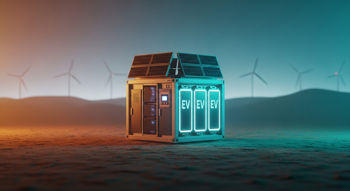 美數據中心拓展綠能應用 二手電動車電池成儲能新選擇