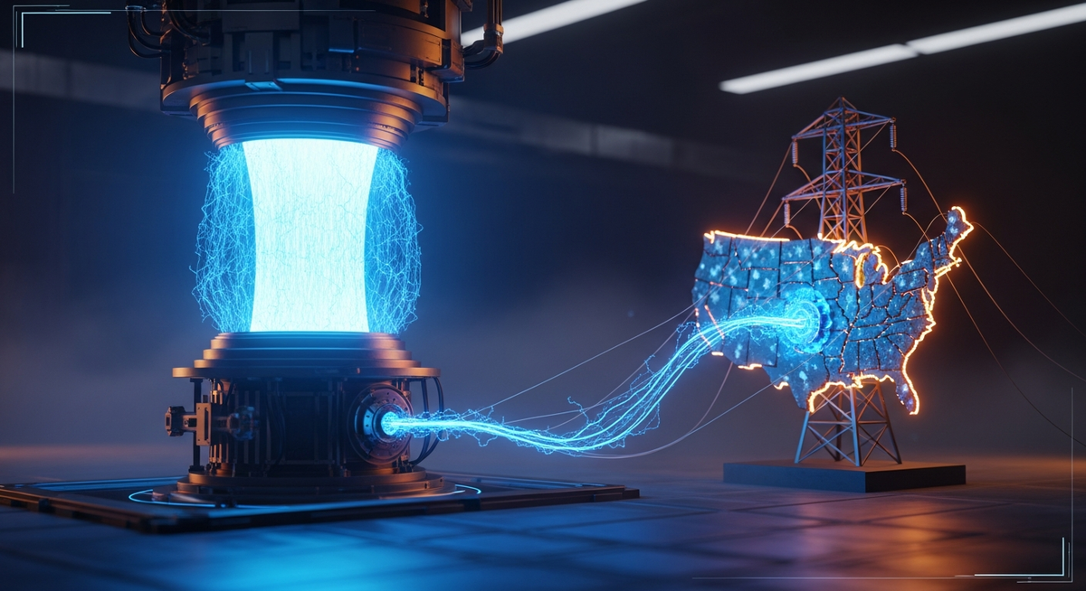 Commonwealth Fusion核融合電廠首度接駁美國電網 邁向商業化里程碑