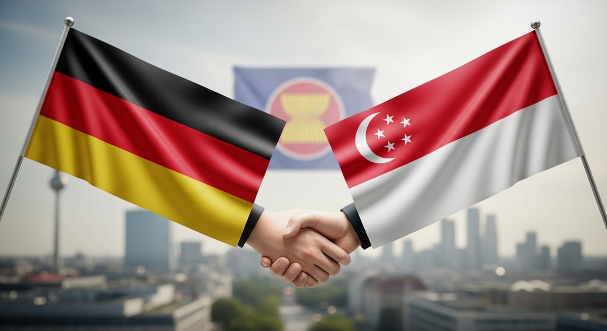 新加坡副總理訪德深化經貿合作 攜手推進東協與歐盟區域整合