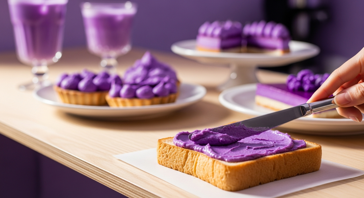 韓國吹起「紫色炫風」！東南亞紫色地瓜Ube有望取代抹茶