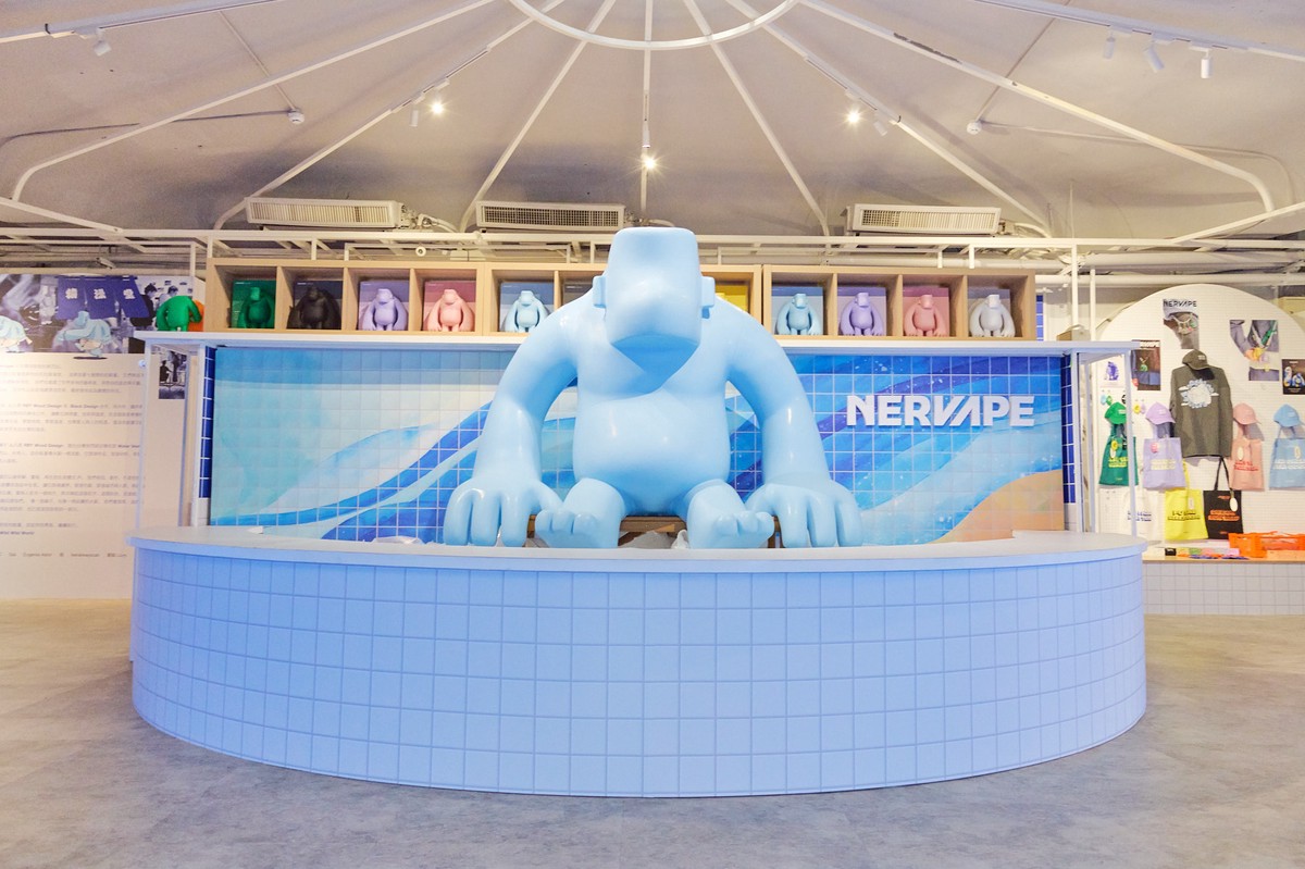 台北最潮快閃登場！Nervape《猿澡堂》限時開浴 打造共創潮玩新宇宙