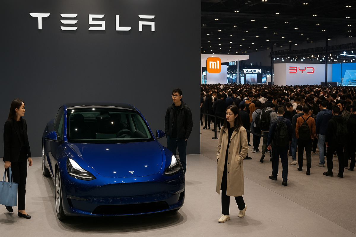 特斯拉中國10月銷量暴跌逾35% 日系車廠同步受挫