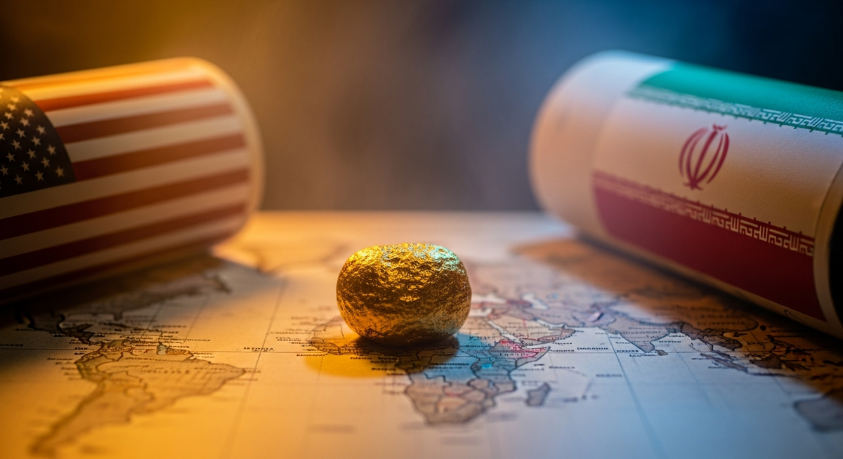 地緣政治風險升溫，美元走弱，黃金價格於高點持穩