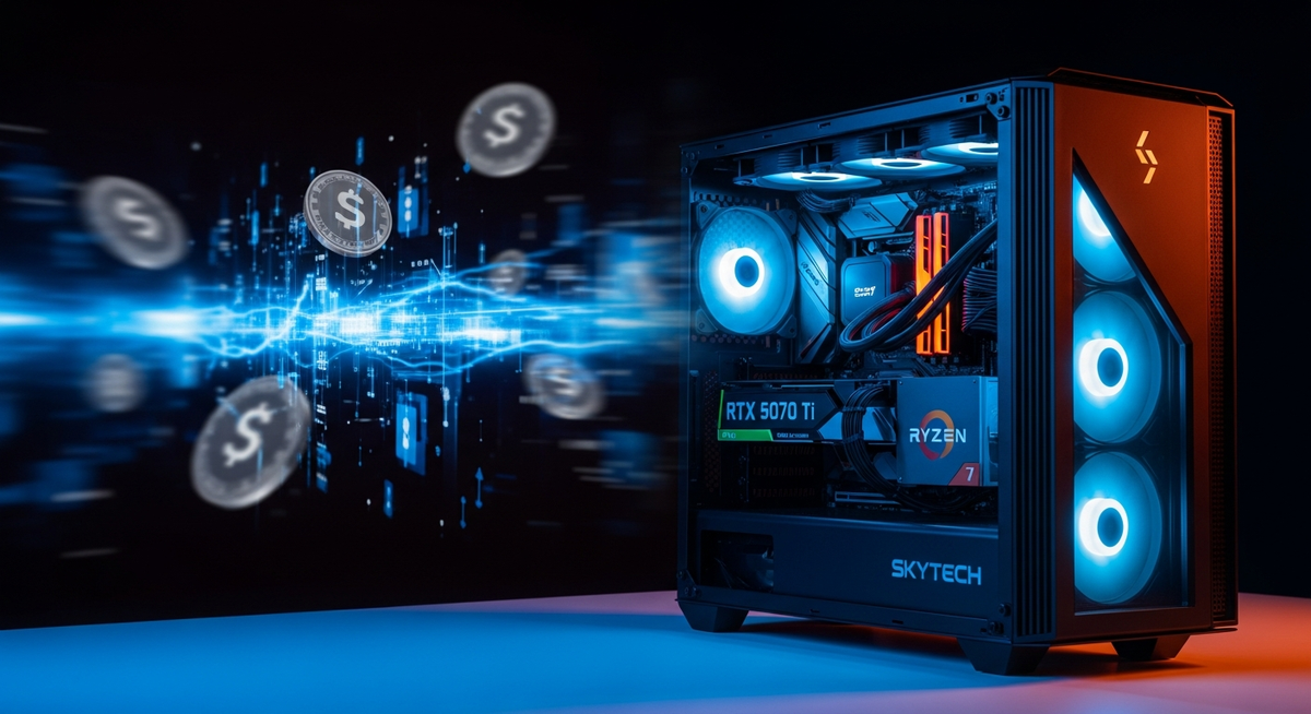 Newegg限時優惠：RTX 5070 Ti與Ryzen 7 9800X3D電競主機降價