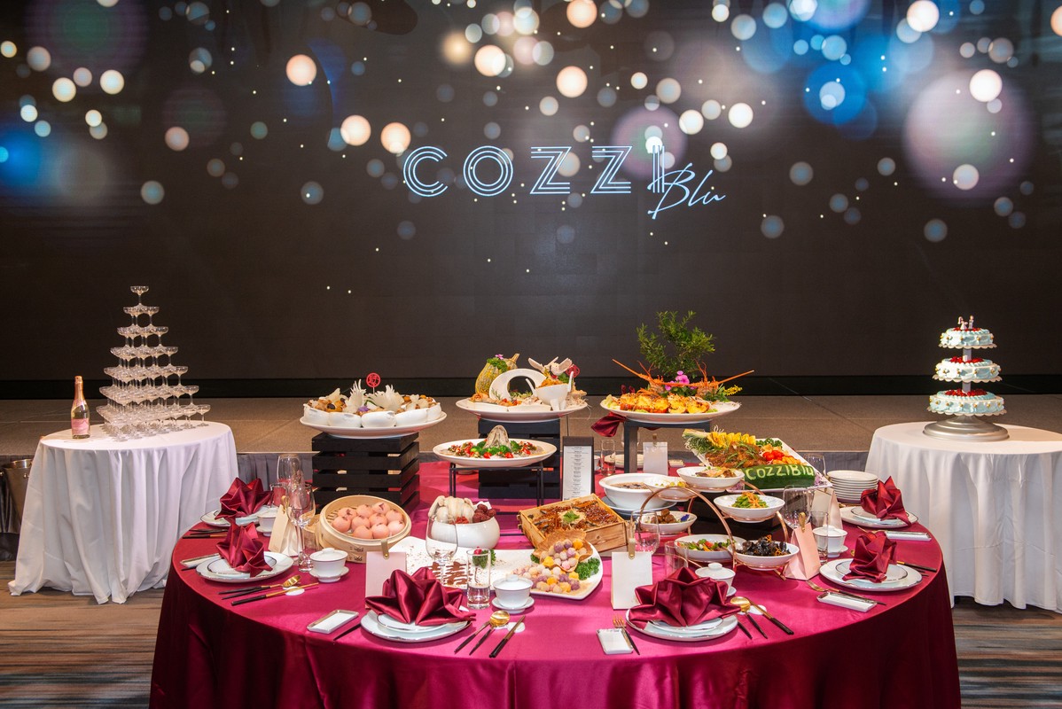 實境婚禮秀！COZZI Blu和逸飯店．桃園館海納百川質感婚禮體驗會 _ 沉浸式婚禮靈感饗宴 浪漫藍圖不再止於想像