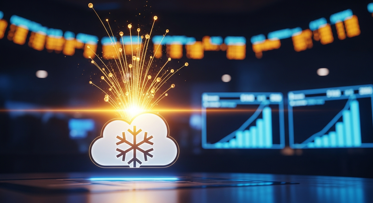 Snowflake 財報報捷股價飆逾三成，再簽 AWS 60 億美元雲端大單