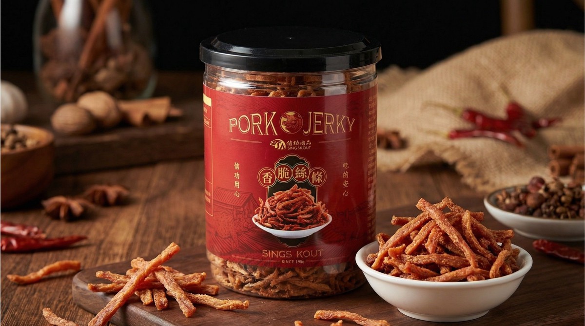 信功肉品推出涮嘴「香脆絲條」新品  搶攻春節禮盒商機