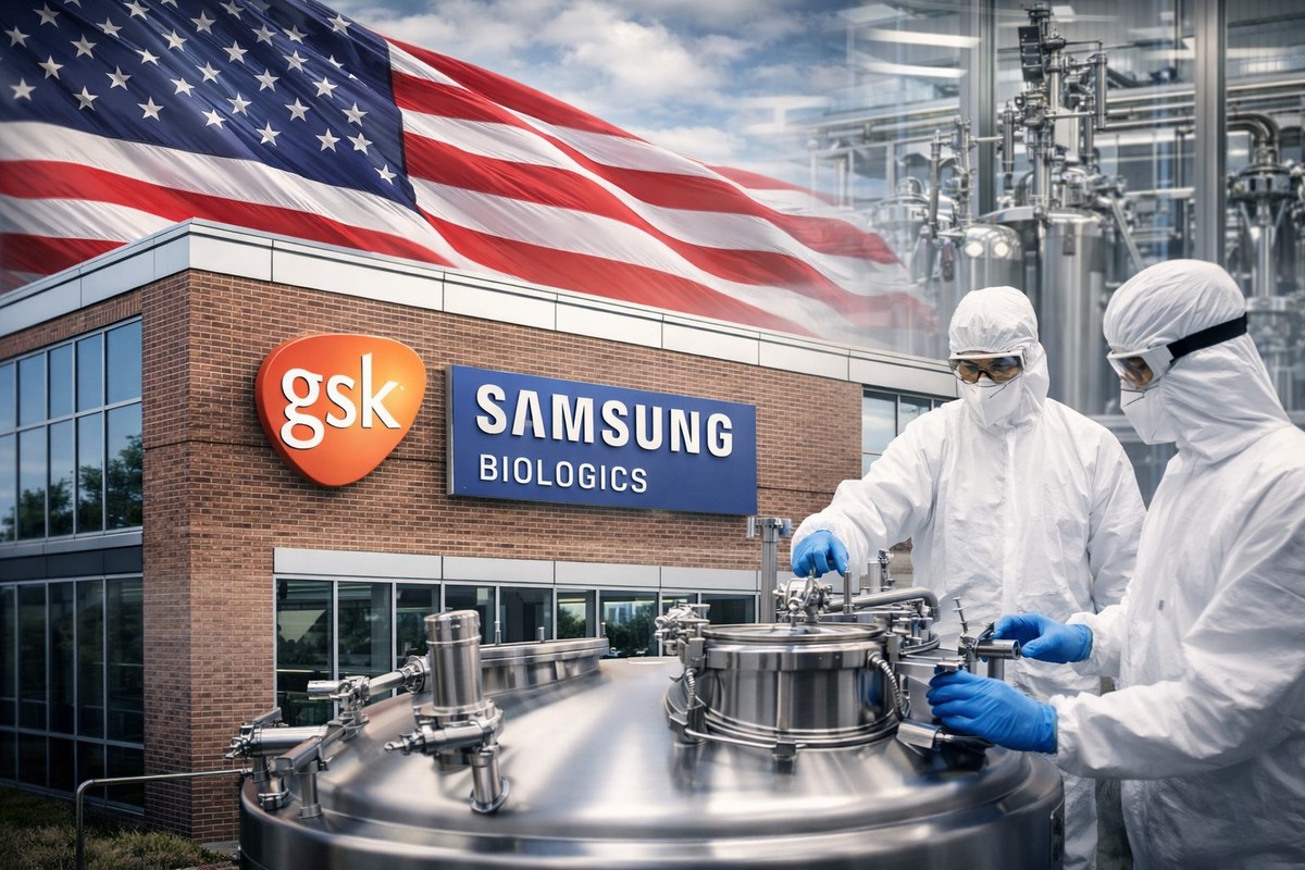 南韓三星生物製劑首度進軍美國 28億收購GSK子公司