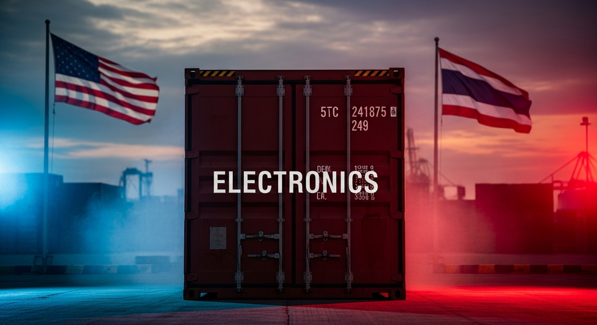 泰國對美貿易順差激增引關注，電子產品出口恐面臨美國301條款審查