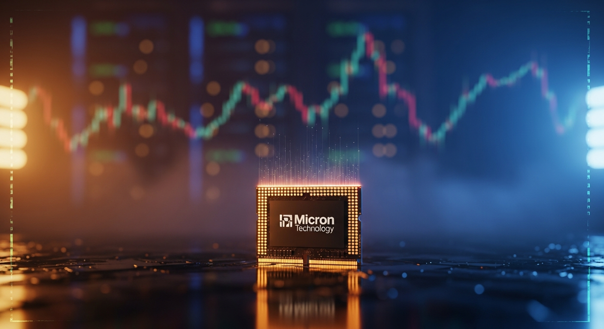 美光AI記憶體需求激增 營收創高卻因巨額投資引發股價震盪