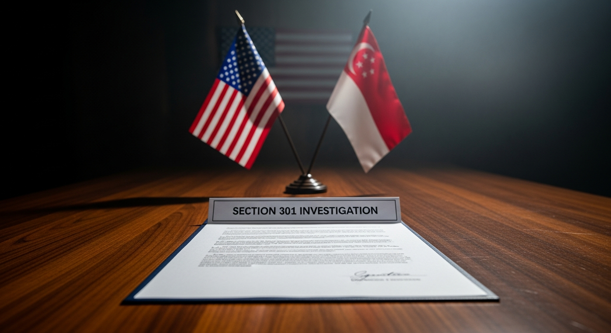 美對星國等啟動301調查 星政府反駁貿易順差指控