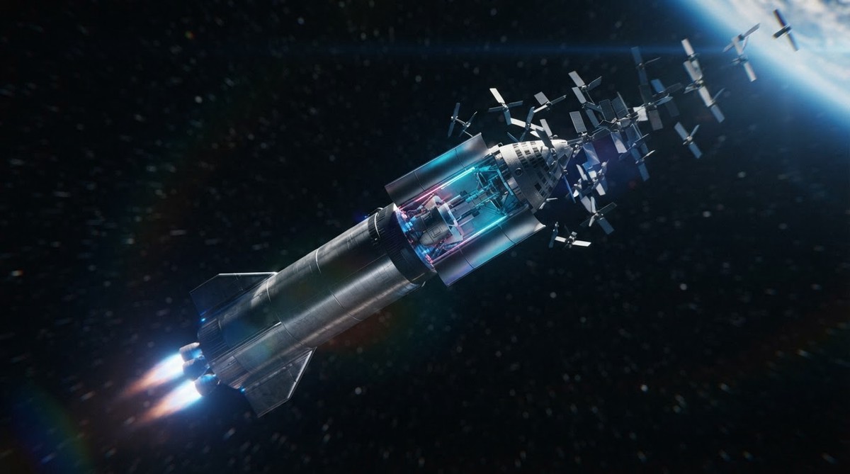 SpaceX星艦首度入軌部署Starlink衛星 儘管引擎故障仍寫新里程碑