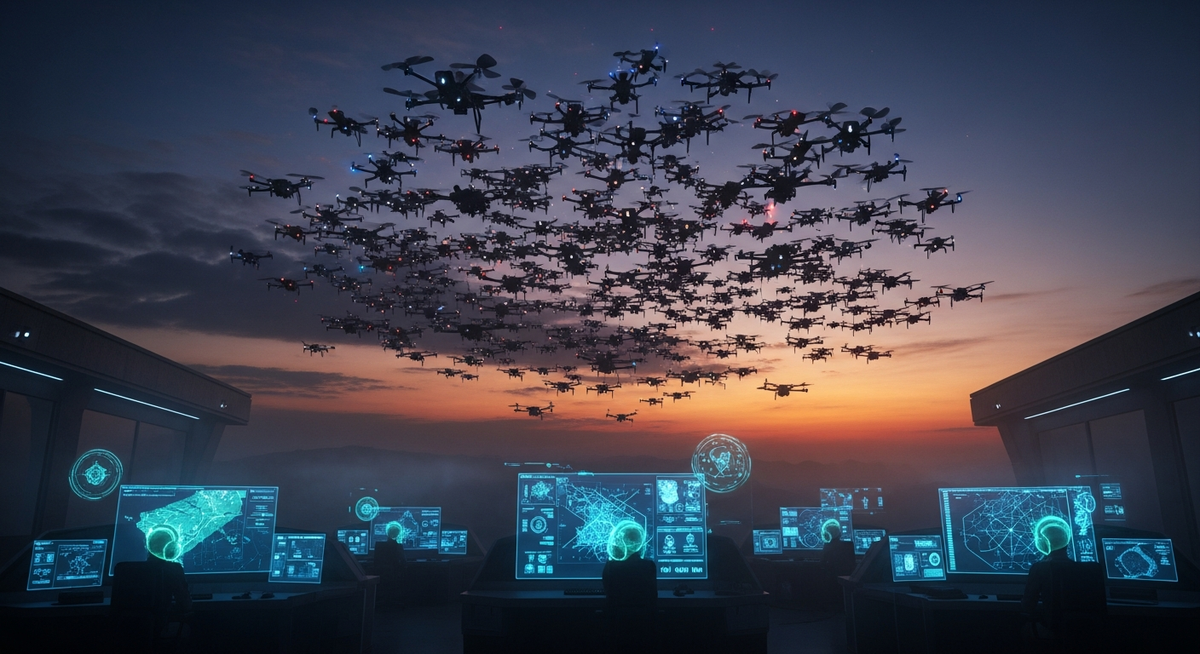 專家：AI無人機軍事應用普及，低成本戰爭時代將至